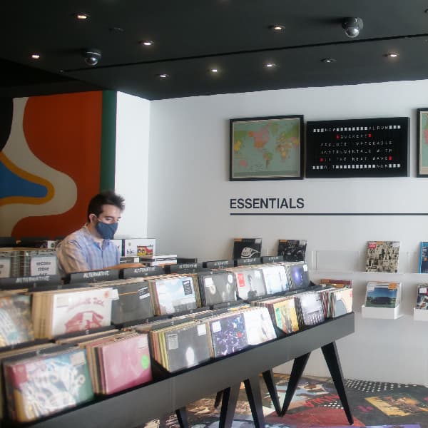 Iconic record shop Rough Trade features 5 Vestaboard displays
