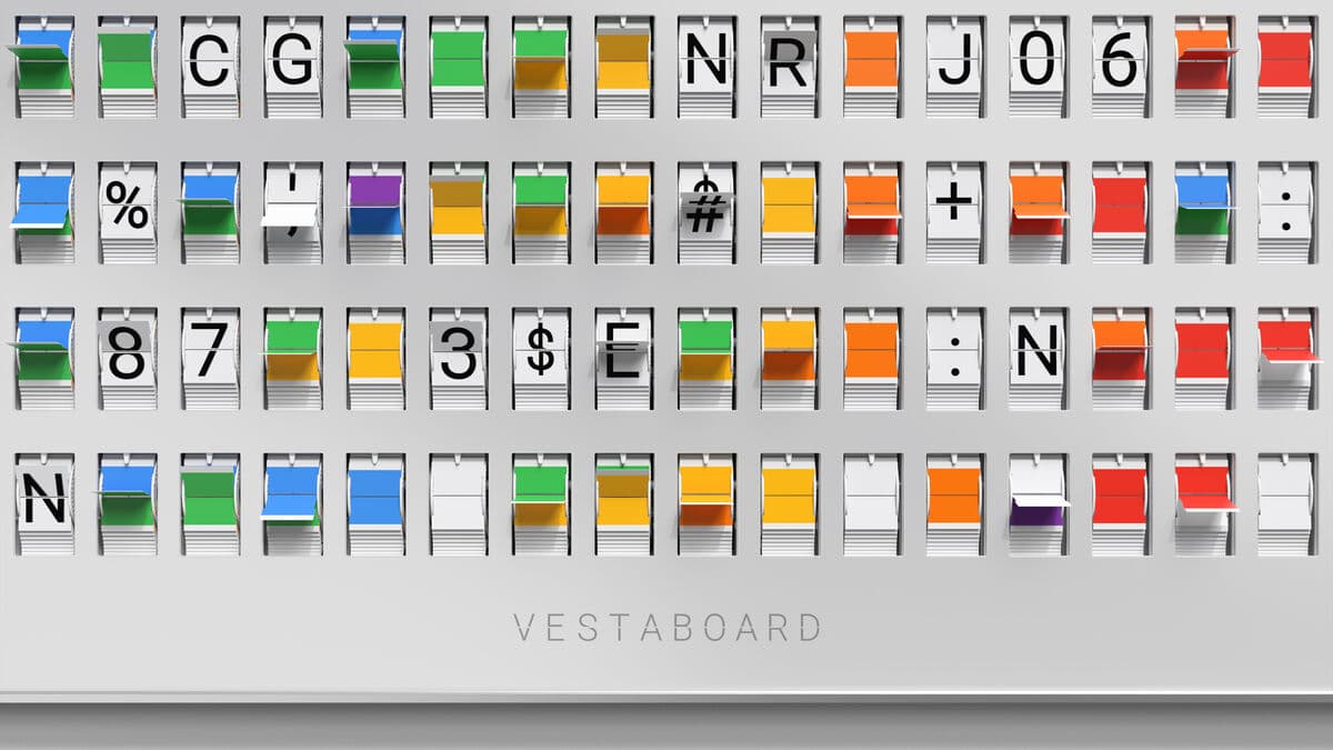Limited Edition Vestaboard White Sells Out