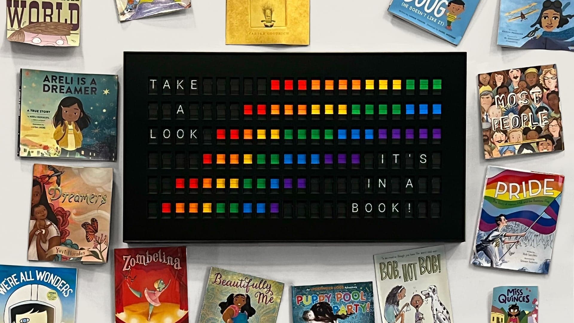 100 displays gifted through our Inspire Community program