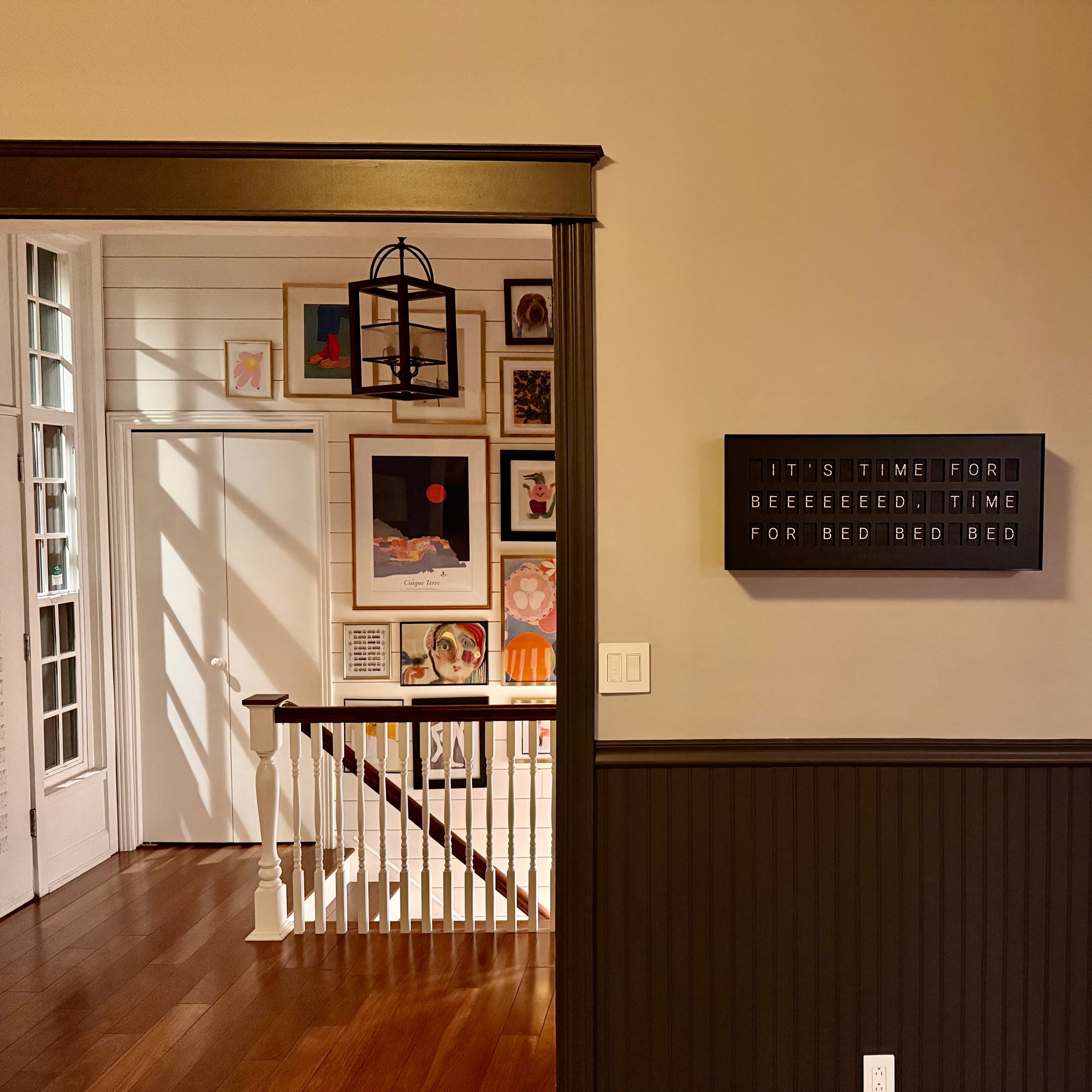 Andrew's family routines meet creative automation with Vestaboard Note