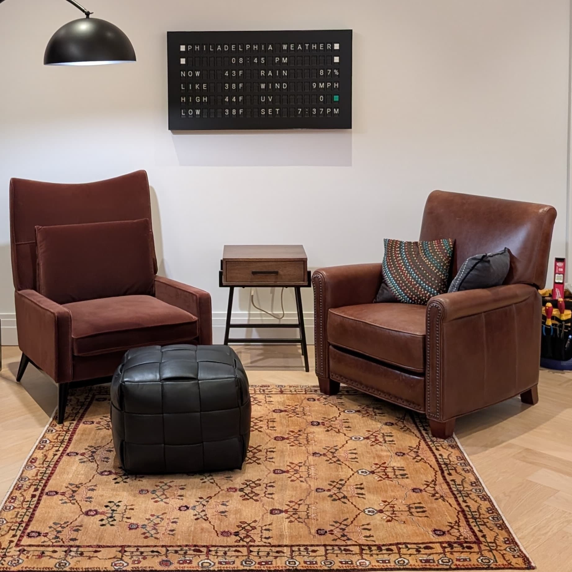 Mark's formula for effortless entertaining with Vestaboard