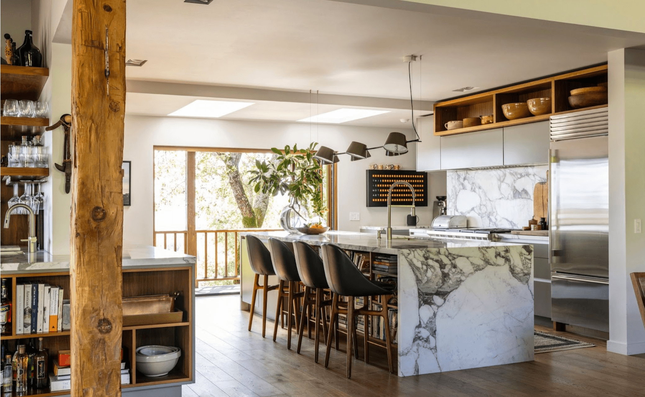 WSJ Real Estate selects Vestaboard-centered home for cover page