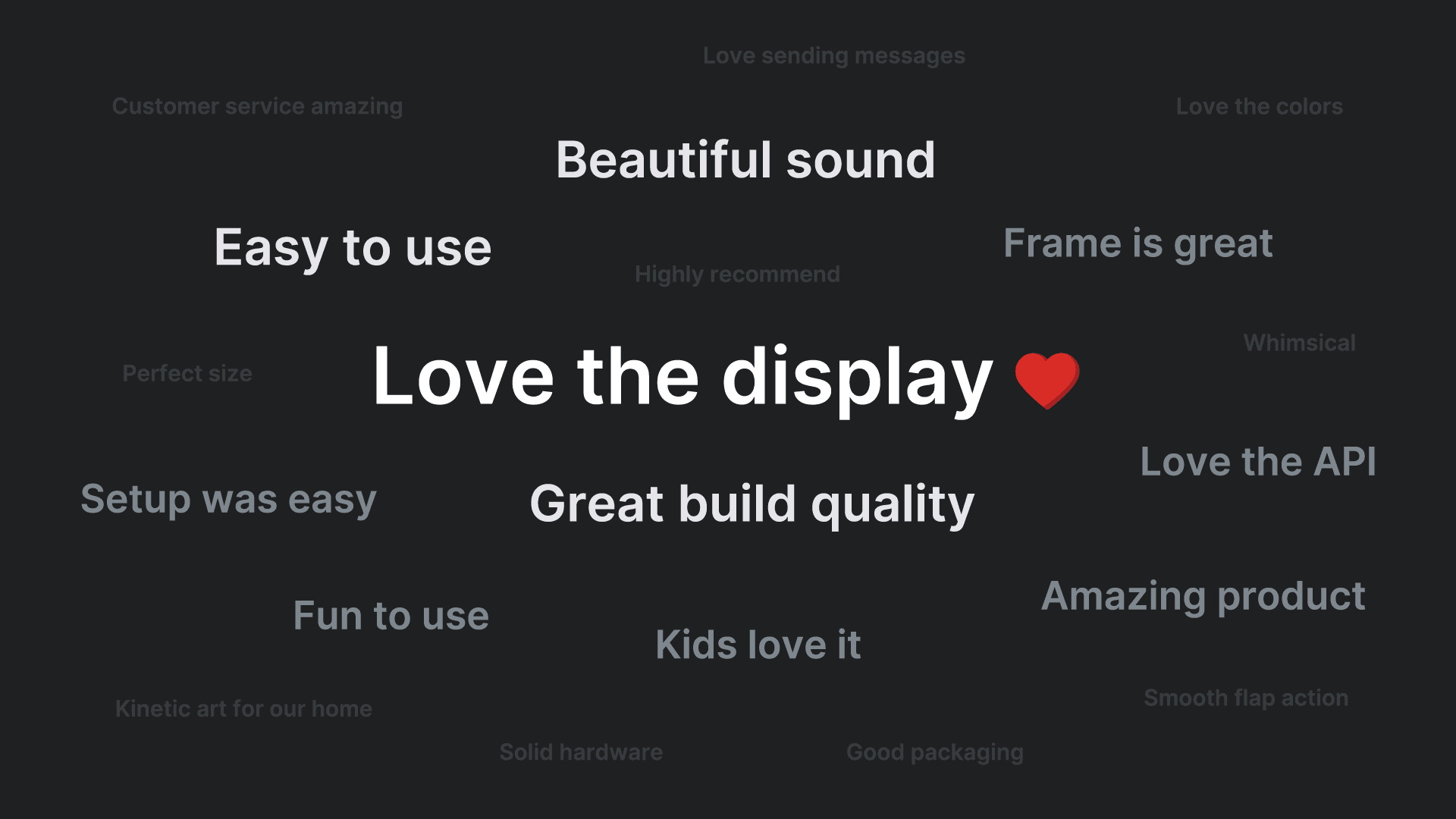 The first impressions of Vestaboard Note