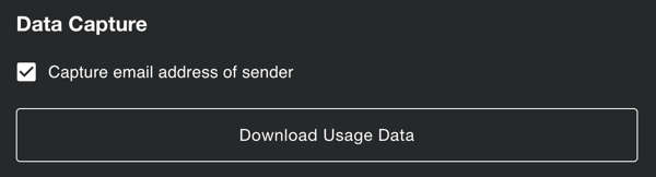 Guest Send Data Capture