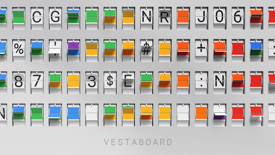 Vestaboard White product shots - Email hero image-2