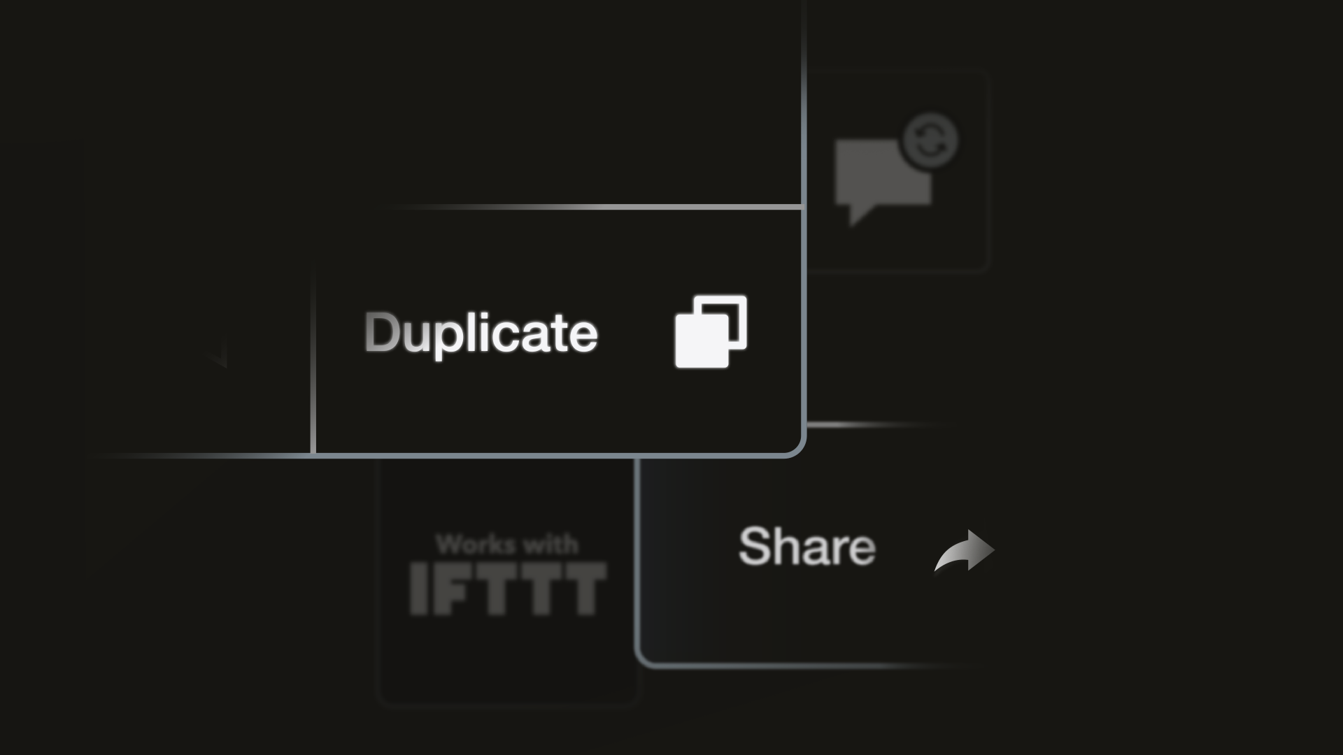 duplicate and sharing features now live