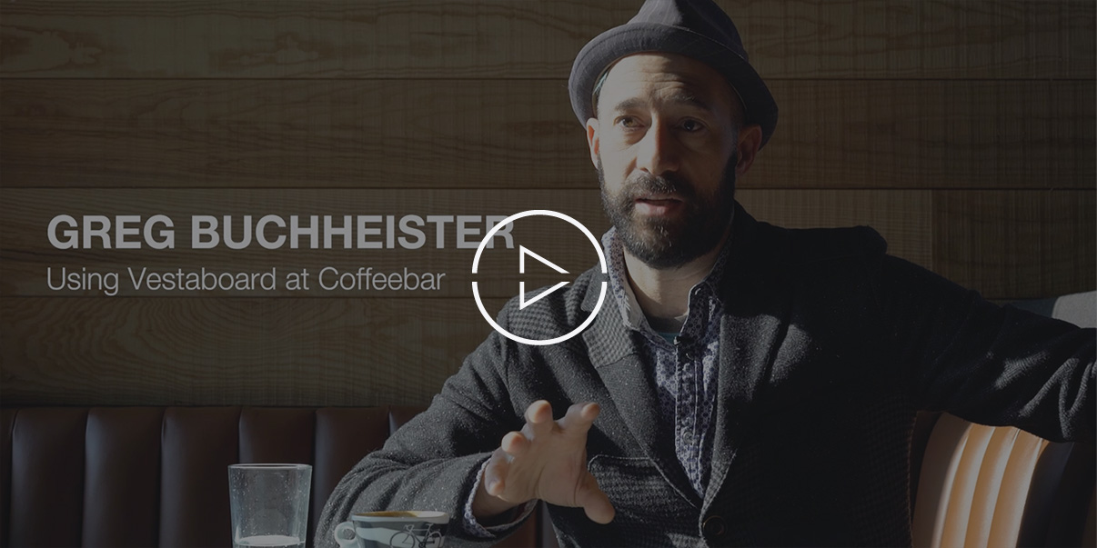 Greg of Coffeebar loves using Vestaboard - Video thumbnail